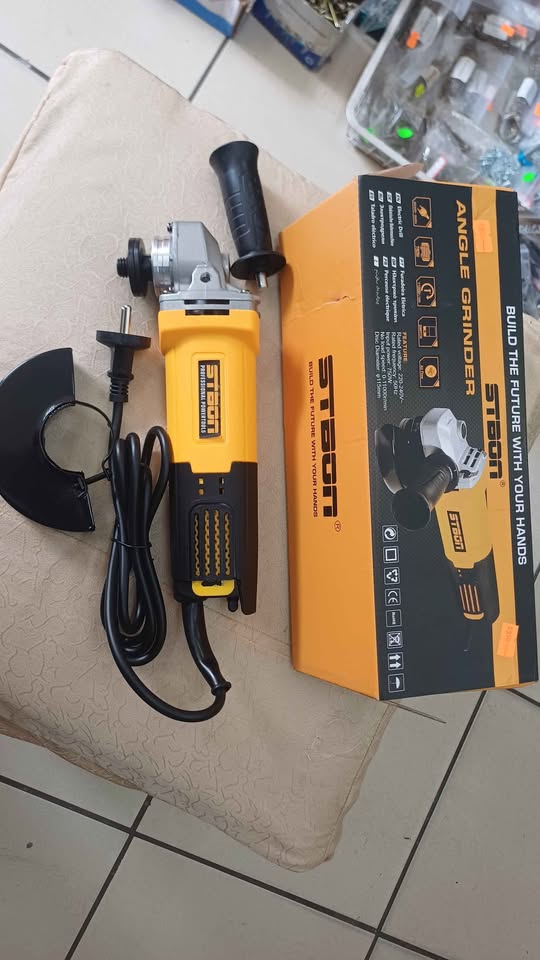 STBON 115mm Corded Angle Grinder for rent in Cape Town