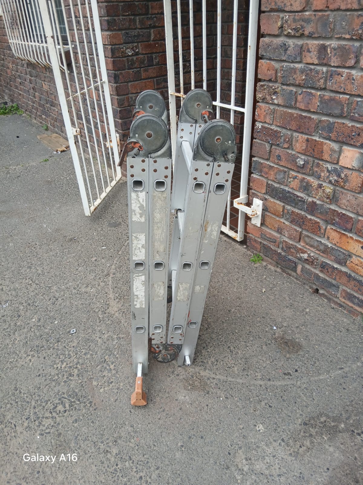 Multi-Purpose Aluminium Folding Ladder for rent in Cape Town